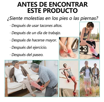 Masajeador de Pies Tecnologia SHIATSU