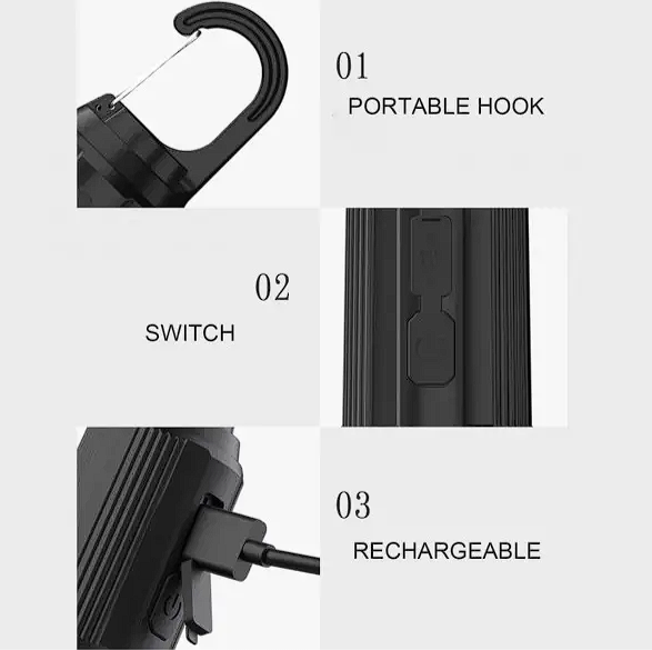 Bombilla Led Recargable via USB
