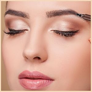 Delineador de Cejas 4 Puntas – Tinta Sem